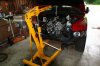 Pullin the old 9-cylinder.JPG