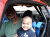 justin and poppa in the hot rod 005.JPG