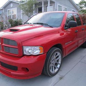 Driver side view of SRT 10 Truck