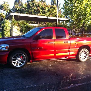 This is the most recent picture of my truck after being freshly waxed and pampered.