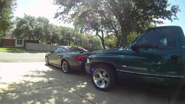 Dodge and Mustang