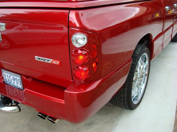 Dodge SRT-10 Q/C - ANZO Custom Painted Taillights